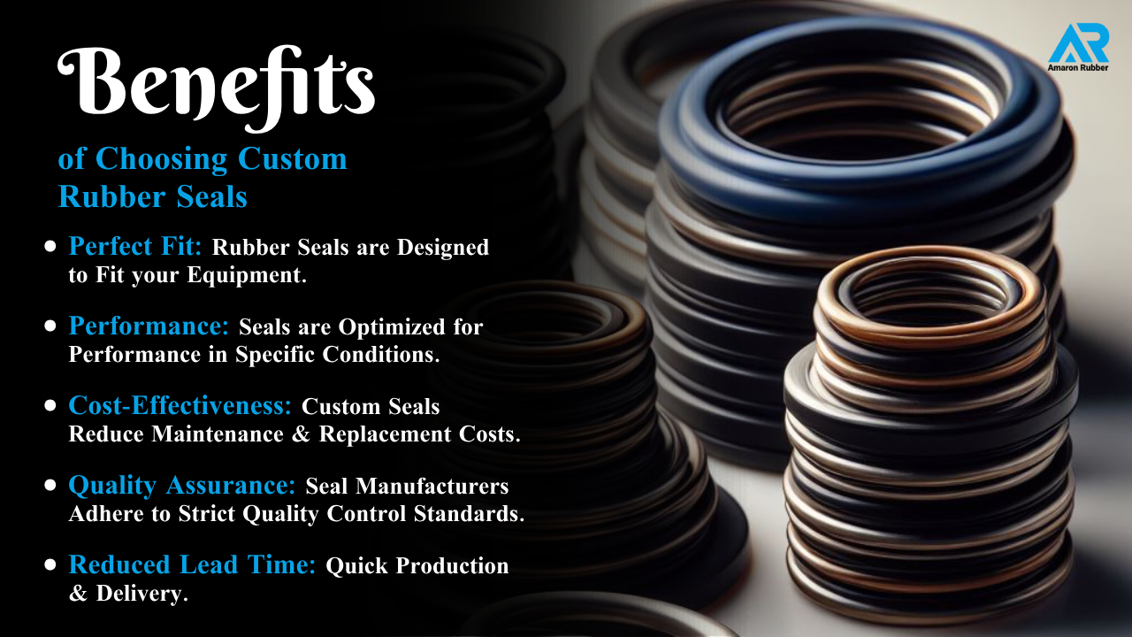 Benefits of Choosing Custom Rubber Seals